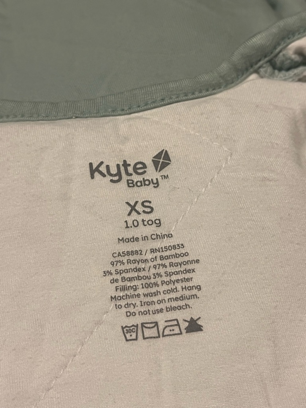 Kyte Baby 1.0 Tog Sleep Sack - Picture 4 of 6